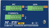 Пленочная панель передняя 223 АС LCD в Калининграде