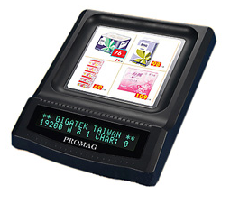 Настольный вакуум-флуоресцентный (VFD) Дисплей покупателя с монетницей DSP802U в Калининграде