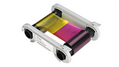 Полноцветная лента (YMCKO) на 500 оттисков с чистящим роликом; для принтера Advent SOLID 700 в Калининграде