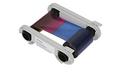 Полноцветная лента  (YMCKOK) для двусторонней печати на 200 оттисков с чистящим роликом в Калининграде